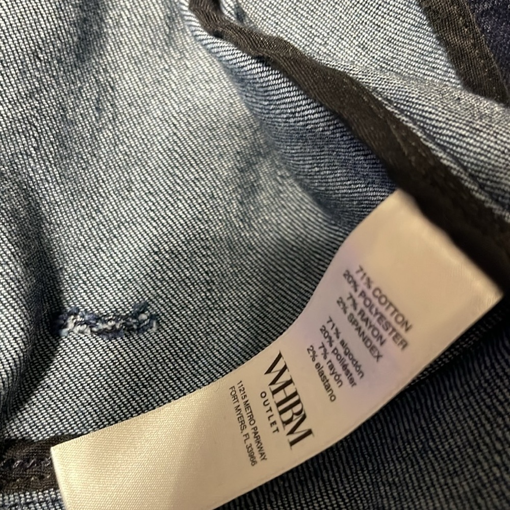White House Black Market Dark Blue Blazer - Picture 8 of 9